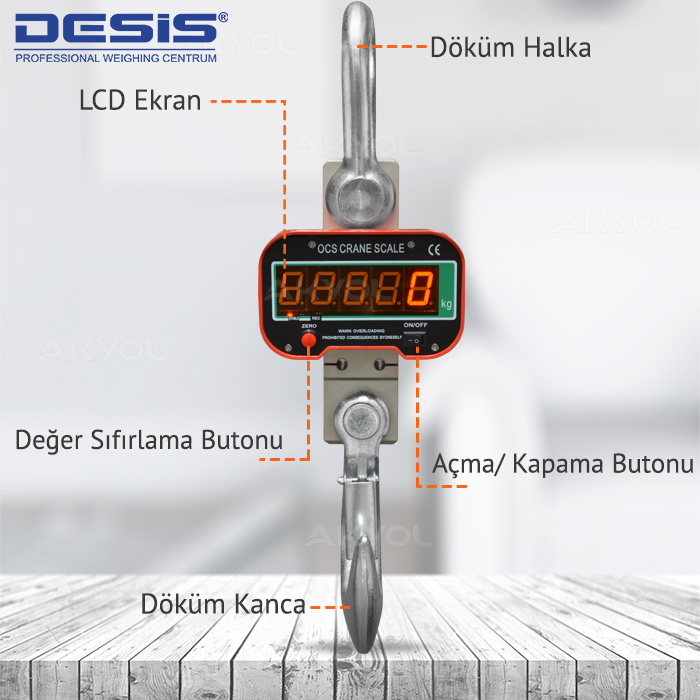 desis ocs-a vinç kantar