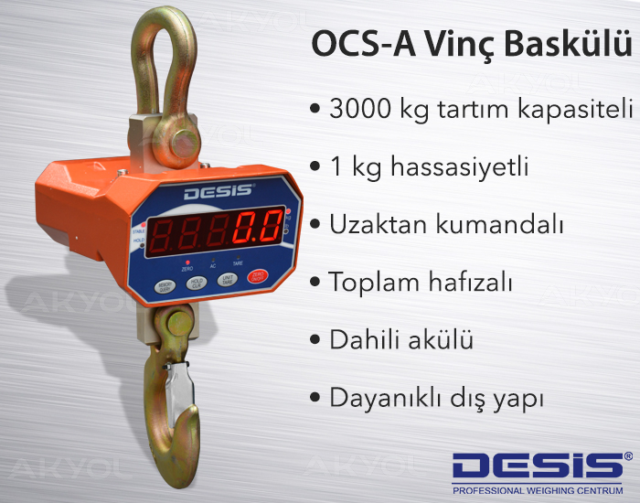 ocs-a vinç baskül