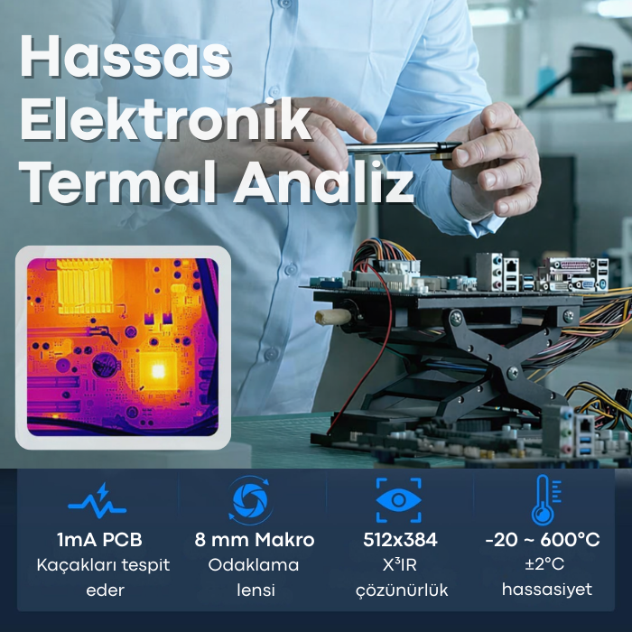 Thermal Master P3 ile PCB Termal Analizi