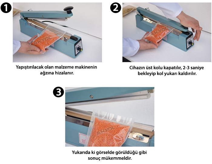 poşet yapıştırma makinası