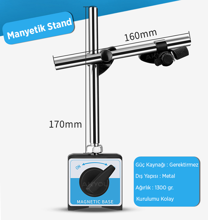 manyetik komparatör standı