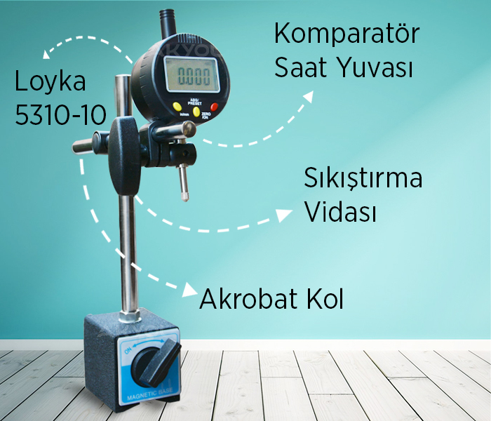 loyka 5310-10 manyetik stand