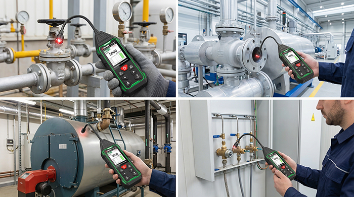 yanıcı gaz kaçak dedektörü