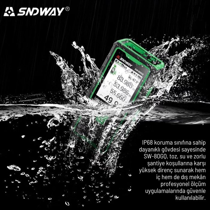 sndway sw-80gq su geçirmez