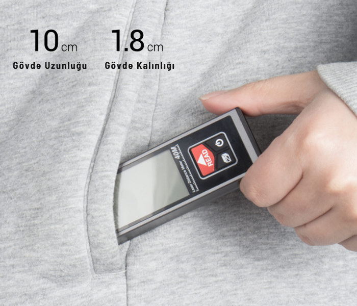 sndway sw-b40 mesafe ölçer 