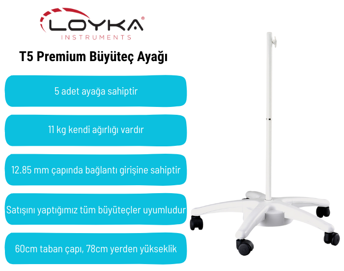 t5 büyüteç ayağı