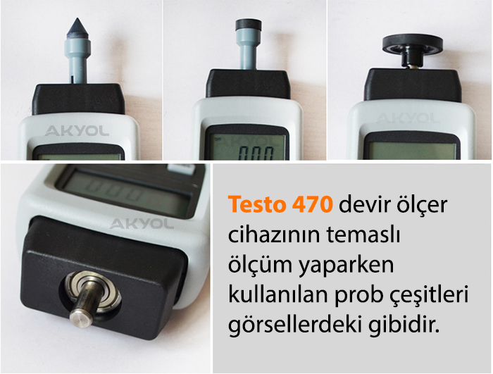 Testo-470-devir-ölçer