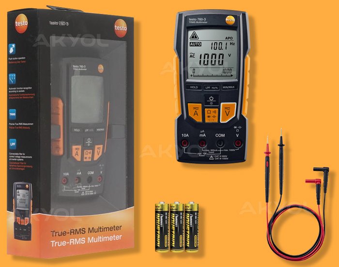 Testo 760-3 dijital multimetre