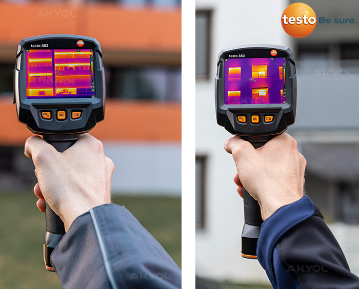 Testo 883 termal kamera