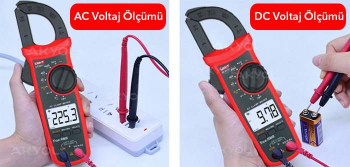 AC DC voltaj ölçer