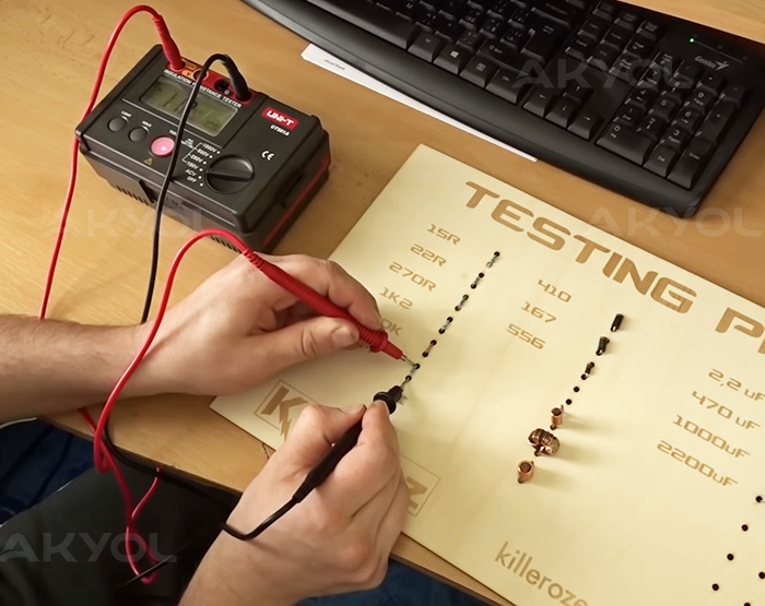 izolasyon direnci test cihazı