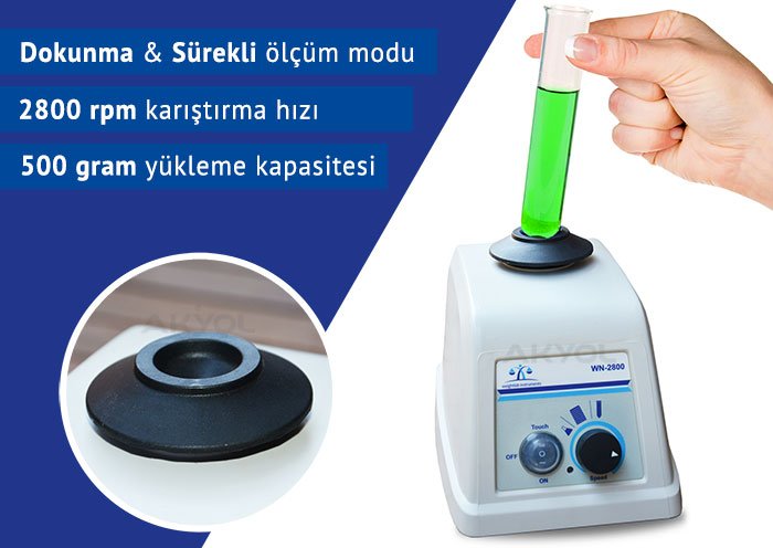 wn 2800 manyetik tüp karıştırıcı