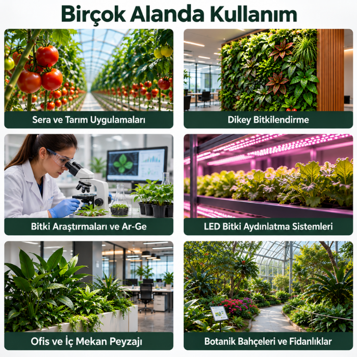 AZ 8584 quantum PPFD ölçer kullanım alanları