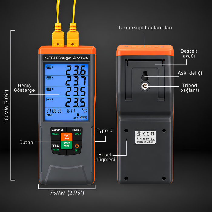 az 88595 ürün parça detayları