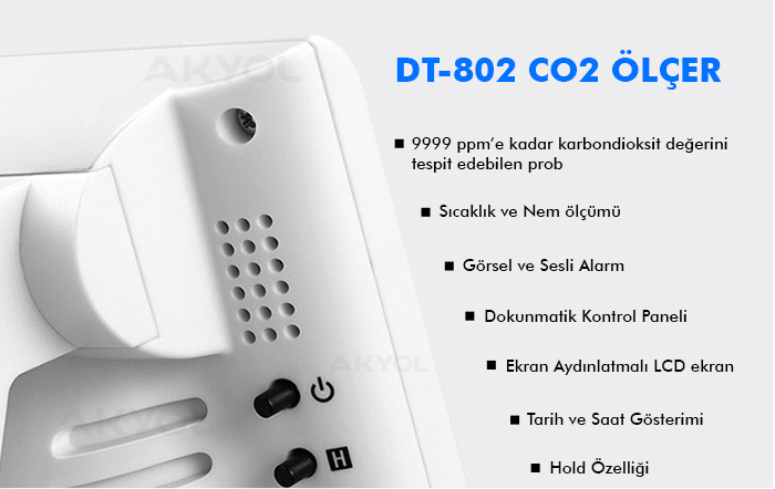 DT-802 Hava kalite ölçüm cihazı