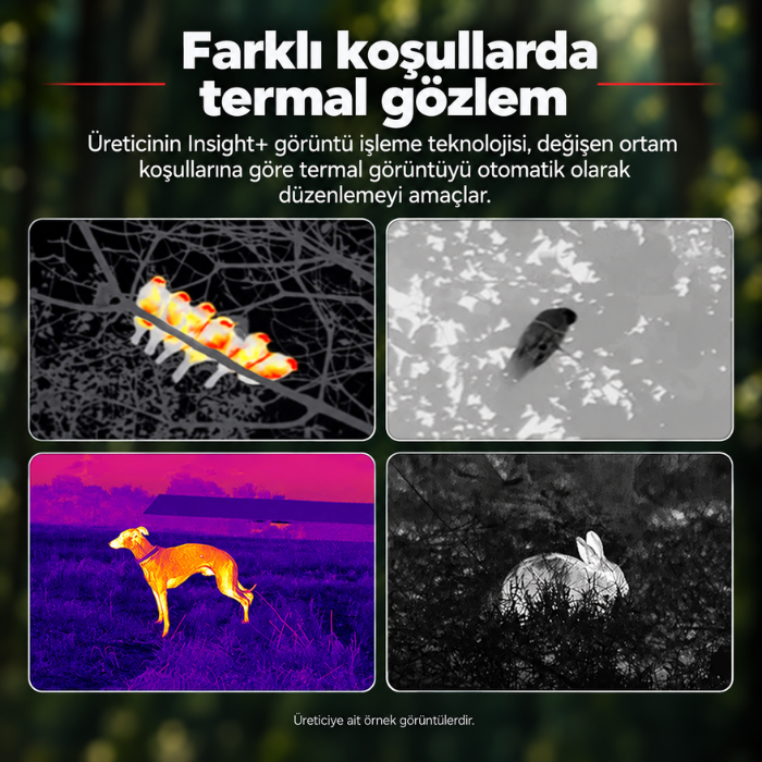 Thermal Master DV2 kuş ve yaban hayatı gözlem alanları
