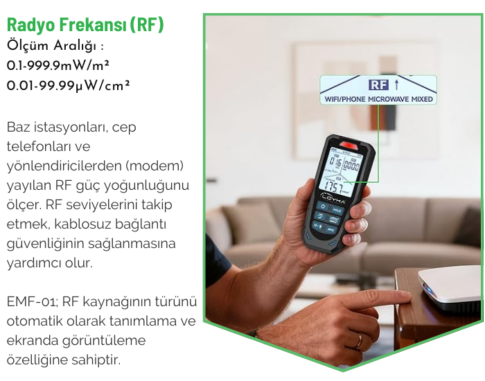 radyo frekansı ölçer emf-01