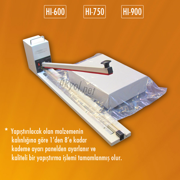 hi-750 poşet kapatma makinası