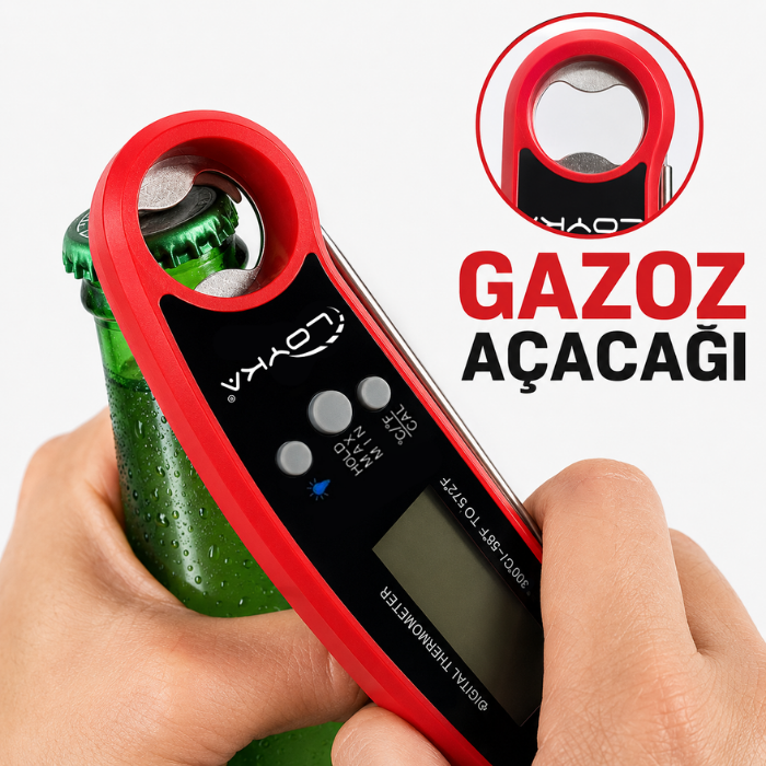 Inno 502 termometre üzerindeki kapak açacağı detayı
