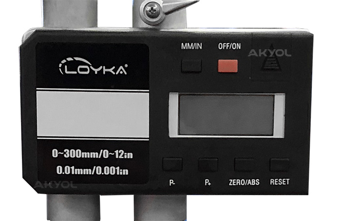 Loyka 40 29 Çift Sütunlu Dijital Mihengir 300 mm