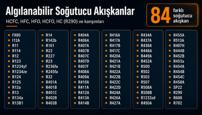 DIN EN 14624 kaçak dedektörü