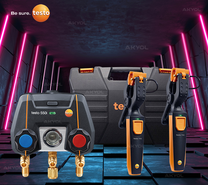 testo 550i smart manifold seti