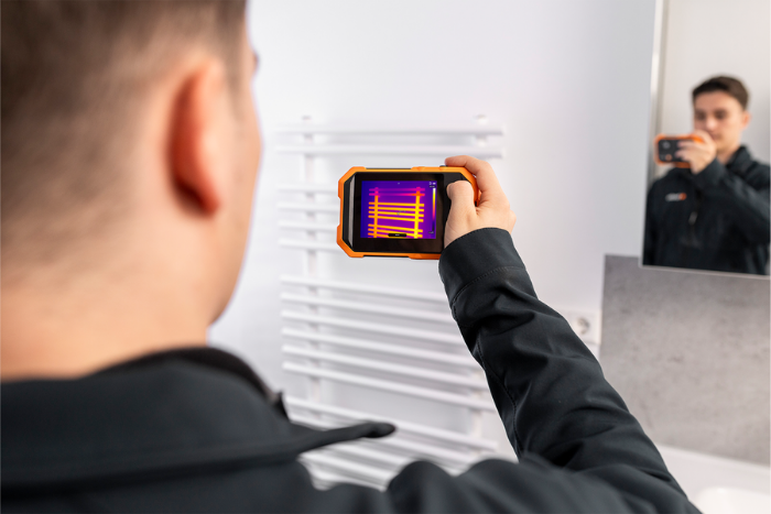 Testo 862-2 ile havlupan sıcaklık dağılımı kontrolü
