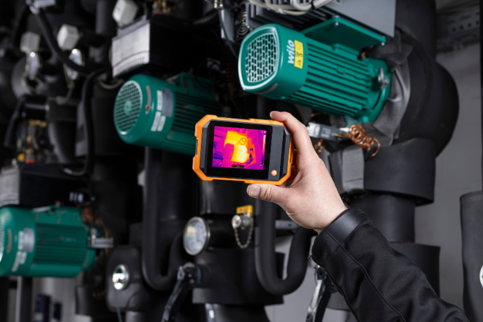 Testo 862-2 ile elektrik motorunda sıcaklık kontrolü