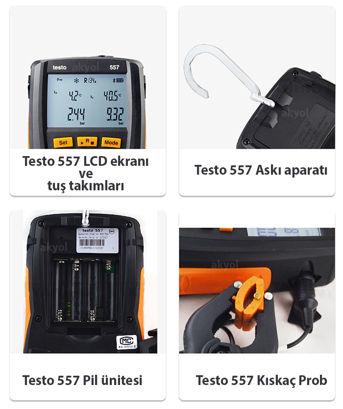 testo 577 manifold ölçüm