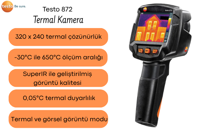 Testo 872 termal kamera