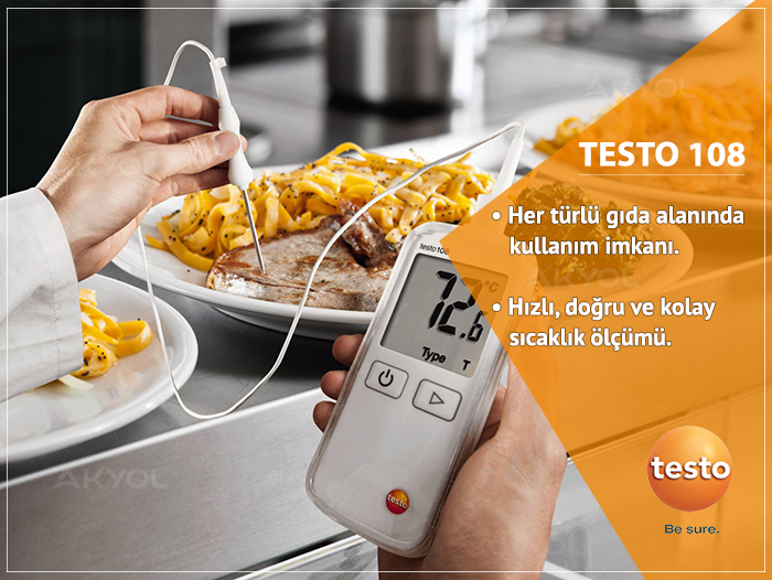 testo 108 sıcaklık ölçer