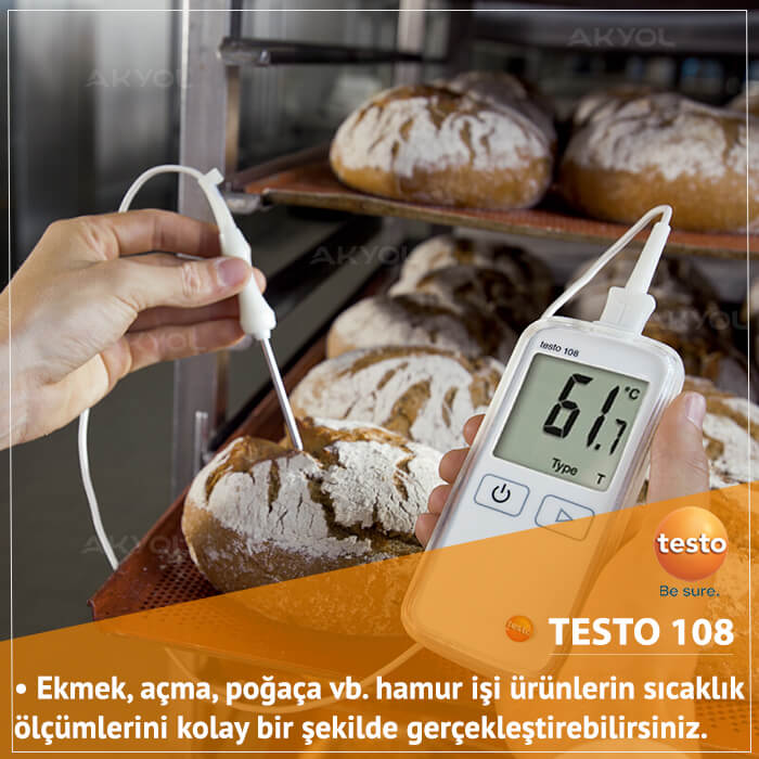 testo 108 t tip prob okuyucu termometre