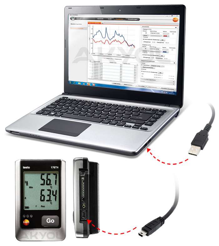 testo 176t4 datalogger