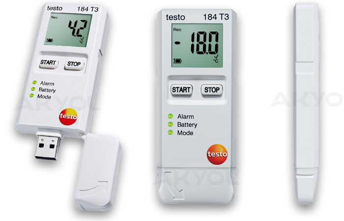 testo 184 t3 datalogger cihazı