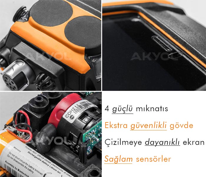 testo 300 baca gazı analiz cihazı