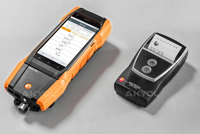 testo 300 baca gazı ölçüm cihazı