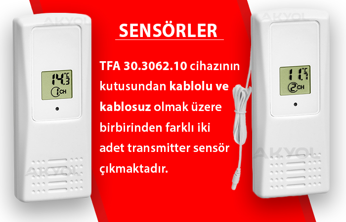 tfa kablosuz termometre