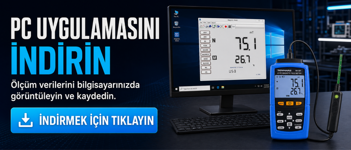 Tenmars TM-197 Magnetic Meter PC yazılımını indir