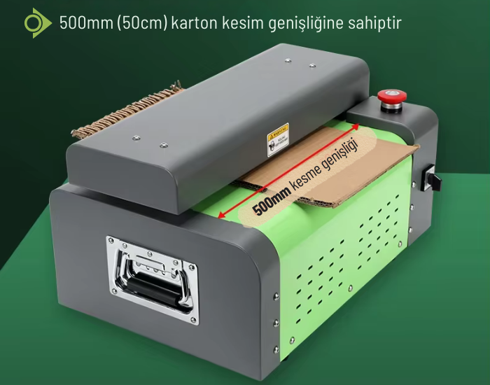 karton kesme genişliği